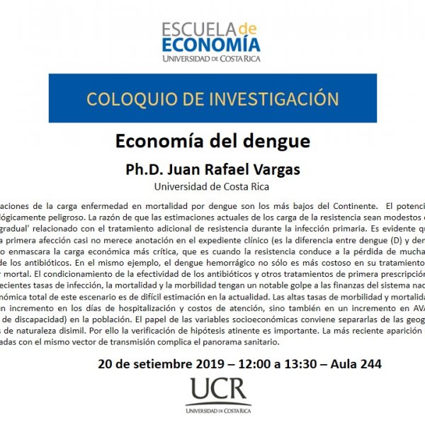 Economía del dengue