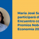 María José Sauma participará del Encuentro con los Premios Nobel de Economía 